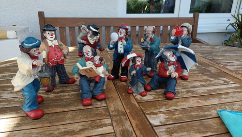 Gilde clowns sammelfiguren set - clowns,