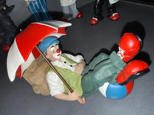 Gilde clowns clown - clowns, müder