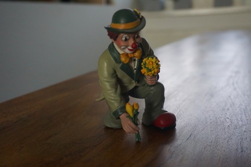 Gilde clown gelben blumen - im,