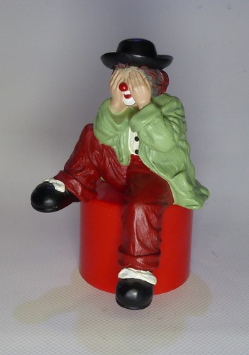 Gilde clown nichts sehen - clown,