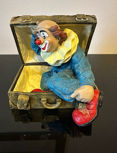 Gilde clown figur - gilde, koffer