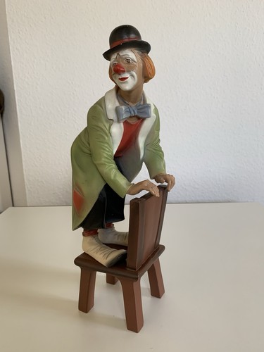 Gilde clown auf - clown, stuhl