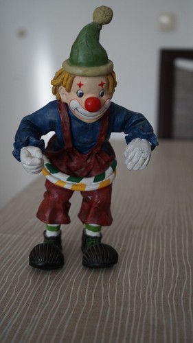 Clown figur handbemalt cm - clown,
