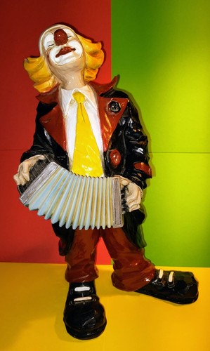 Großer gilde zirkus clown - großer, mit