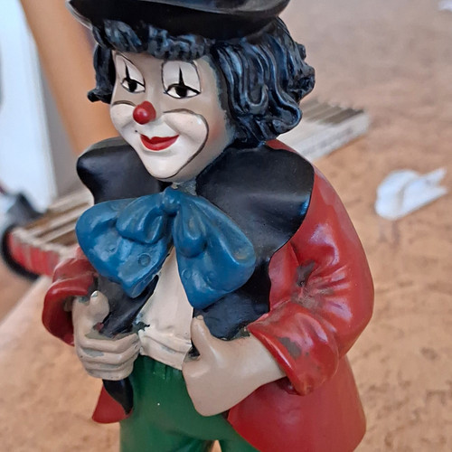 Gilde clown figur dekofigur - clown,