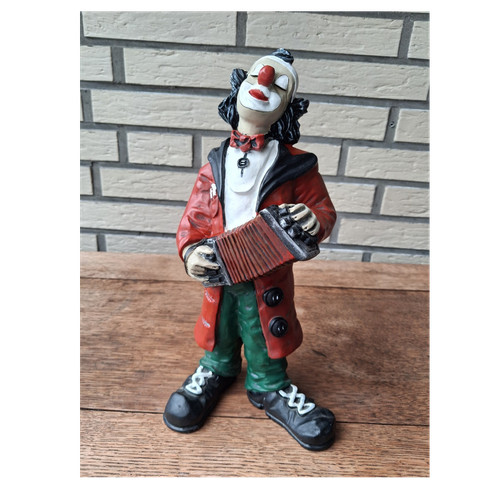 Großer gilde clown mit - großer,