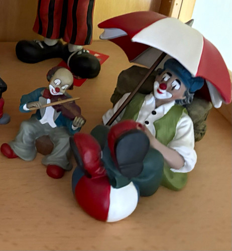 Gilde clown 2er figuren set - clown,
