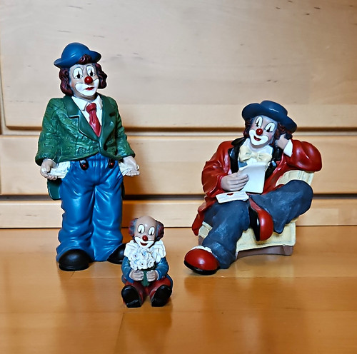 Gilde clowns clown figuren 3er - gilde,