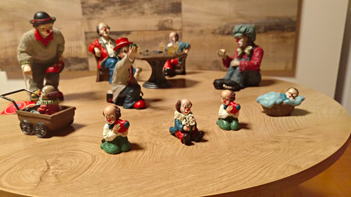 Gilde clowns sammelfiguren - clowns,