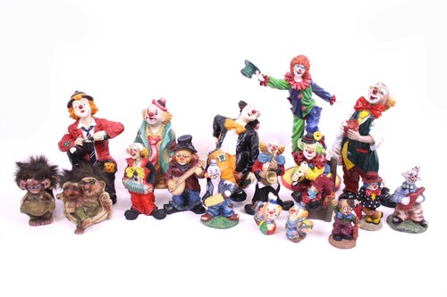 Konvolut figuren clowns - konvolut,