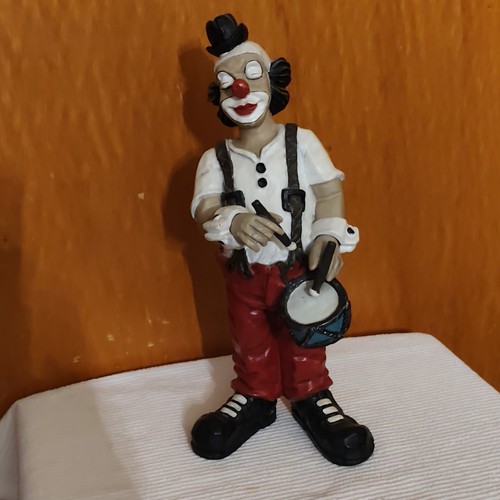 Gilde clown der trommler - clown, trommler"