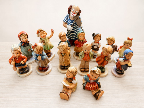Hummelfiguren set inkl gilde - set,