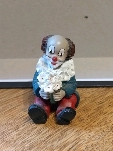Gilde clown figur blumen - clown,