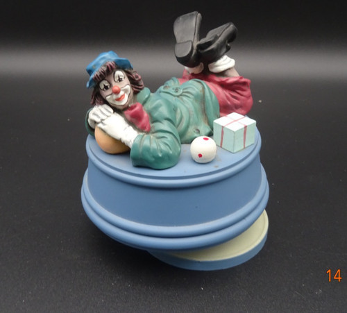 Gilde clown figur spieluhr - gilde,