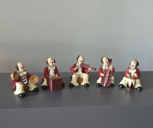 Gilde clown musiker - clown,