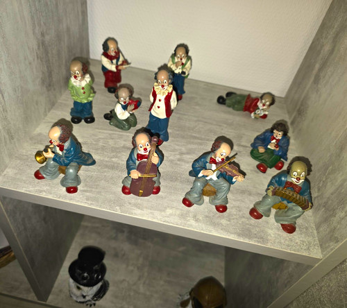 Clown figuren konvolut - konvolut, –